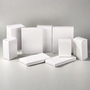 Caja <span class=keywords><strong>de</strong></span> doble inserción <span class=keywords><strong>de</strong></span> <span class=keywords><strong>cartón</strong></span> blanco <span class=keywords><strong>de</strong></span> 25,5-28cm al por mayor con dos tapas <span class=keywords><strong>de</strong></span> extremo <span class=keywords><strong>para</strong></span> impresión <span class=keywords><strong>de</strong></span> logotipo <span class=keywords><strong>de</strong></span> <span class=keywords><strong>Amazon</strong></span> y estampado <span class=keywords><strong>de</strong></span> pequeñas <span class=keywords><strong>cajas</strong></span> <span class=keywords><strong>de</strong></span> papel - Product Image 1