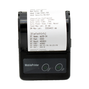 Dòng nhiệt in ấn Android + IOS 58 Mét di động Bluetooth Máy in hóa đơn - Product Image 5