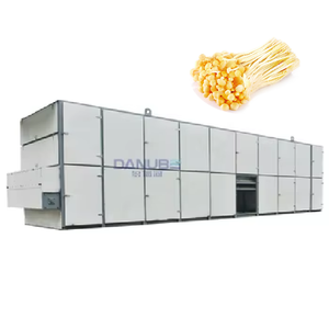 Enoki Mushroom Continuous Mesh Belt Dryer Vegetable Mushroom Drying Process Line - Product Image 1