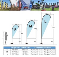 Drapeaux publicitaires promotionnels personnalisés pour l'extérieur, bon marché, bannière, drapeau, impression par sublimation, logo promotionnel, drapeaux à vent, drapeaux de plage, drapeaux à plumes
