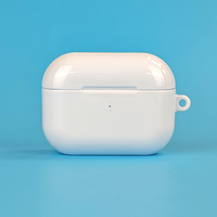Coque vierge de sublimation Subbank pour Airpods Pro, finition brillante ou mate, en PC, pour transfert thermique DIY