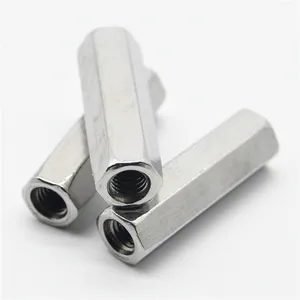 GB56304 Stainless Steel Extension High Performance Plain Hex Long Nut Hexagon Connection Nut M5-M8