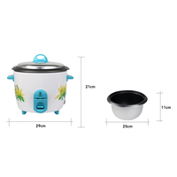 Cuisinière à riz électrique multifonction antiadhésive de 1,2 L, mini, petite, de qualité supérieure, fabriquée par OEM, pour bébé, CB Forno Delimano