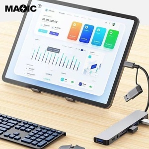 Lettore di Schede Multifunzione USB 3.0 Docking Station 8 in <span class=keywords><strong>2</strong></span> Hub USB C per Telefono Tablet e Laptop - Product Image 6