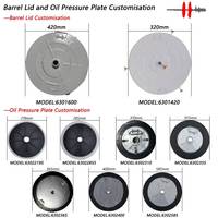 Pompe à graisse pneumatique 200L, 55 gallons, haute pression, 50:1 60:1, kit distributeur de graisse pour fût