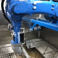 Équipement de pulvérisation manuel de robot industriel à six axes entièrement automatique fabriqué directement pour les robots articulés à noyau de moteur