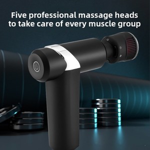 <span class=keywords><strong>Pistola</strong></span> <span class=keywords><strong>de</strong></span> Masaje Frío/Calor para <span class=keywords><strong>Cabeza</strong></span> y Cuerpo, Eléctrica, para Relajación Muscular Profunda, con 5 Cabezales, Motor <span class=keywords><strong>sin</strong></span> Escobillas, Inteligente - Product Image 3