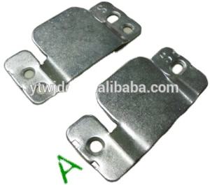 Fabrication sur mesure de profilés triangulaires robustes à verrouillage d'angle / tôles unilatérales en acier zingué nickelé pour le poinçonnage et le pliage - Product Image 3