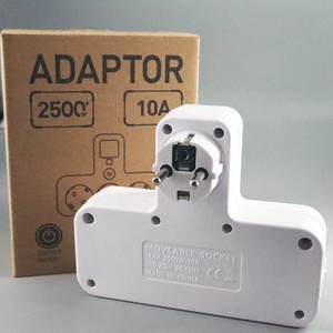 <span class=keywords><strong>Regleta</strong></span> <span class=keywords><strong>de</strong></span> Enchufes LED Multifuncional Blanca <span class=keywords><strong>5</strong></span> en 1 <span class=keywords><strong>de</strong></span> 10A y 2500W con Diseño <span class=keywords><strong>de</strong></span> Enchufe Europeo para Uso en el Hogar y la Oficina, Directo <span class=keywords><strong>de</strong></span> Fábrica - Product Image 3