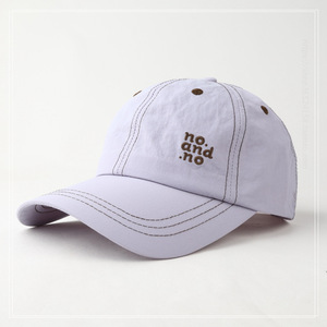 Custom Logo PVC Acrylic 6-Panel Quick-Drying Lightweight Trendy Unisex Baseball <b>Cap</b> OEM/ODM Manufacturer Low MOQ Summer Outdoor - Product Image 3