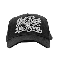 Casquettes de baseball personnalisées en gros d'usine, style streetwear, à 5 panneaux, visière incurvée, broderie 3D, avec logo personnalisé