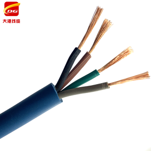 สายหุ้มฉนวนยาง EPR ทองแดงแท้ปลอกยาง <span class=keywords><strong>YC</strong></span>/YZ H07rn-F H05rn-f H05RR-F 3X1.5 3X2.5 3X3.5mm2ลวดหุ้มยาง - Product Image 6