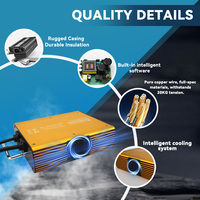 Adaptateur d'alimentation intelligent étanche C1200WP pour voiturettes de golf, bateaux électriques, batteries au lithium - Certifié IP67, coque en aluminium