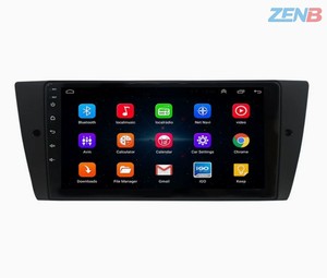 Autoradio Android 11 9 pouces Lecteur multimédia MP3 pour <span class=keywords><strong>BMW</strong></span> Série 3 <span class=keywords><strong>E90</strong></span>/E91/318/320i Stéréo de voiture Écran tactile - Product Image 1