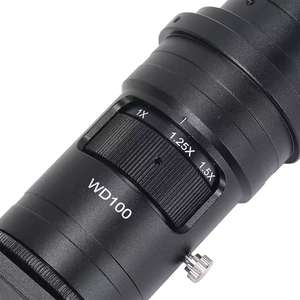 0.7X-5X調整可能連続ズームレンズ3D 2D FHDデジタル顕微鏡デジタルHDMI VGA USBビデオカメラ顕微鏡 - Product Image 5