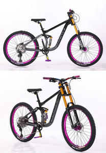 Bicicletta da Montagna in Lega di Alluminio a Sospensione Completa 26/27.5" con Freni a Disco Idraulici e Ammortizzatore per Guida Estrema - Product Image 5