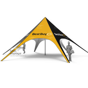 Tenda a Cupola a Forma di Stella di Alta Qualità con Stampa Personalizzata per Feste all'Aperto, Fiere ed Eventi - Product Image 4