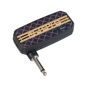 JOYO Mini Amp Tragbarer E-Bass-Kopfhörer verstärker 3,5-mm-Stecker Auxiliary Audio Input Plug & Play-Lautsprecher Mute