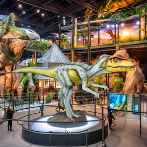 Réplique <span class=keywords><strong>de</strong></span> dinosaure théropode jurassique géant animatronique modèle Aliwalia, figurine prédateur pour exposition <span class=keywords><strong>de</strong></span> dinosaures en intérieur et accessoire <span class=keywords><strong>de</strong></span> parc à thème - Product Image 4
