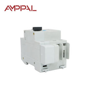 Interruttore Automatico Differenziale (ELCB) 1P+N/<span class=keywords><strong>3P</strong></span>+N 16A-63A AC400/415V 6kA con Capacità di Interruzione, Interruttore Automatico per Corrente di Terra DZ47LE AMPPAL - Product Image 3