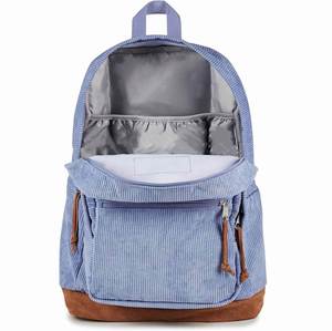 Sac à dos en velours côtelé personnalisé, sac à dos de voyage décontracté, sac à dos léger en velours côtelé pour l'école - Product Image 4