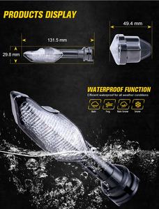 Luces <span class=keywords><strong>Intermitentes</strong></span> <span class=keywords><strong>LED</strong></span> para Motocicleta con Aprobación E-Mark, Luces de Giro Ámbar para Yamaha MT01 MT07 MT09 - Product Image 4