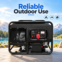 Générateur diesel robuste de 10 kW, refroidi par air, alimentation portable pour les équipements de construction et les applications sur chantier