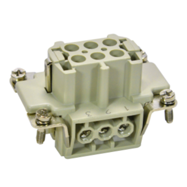 HE-006-F He Heavy Duty 6 Pin Connector Six Pin wire Heavy Duty Connector