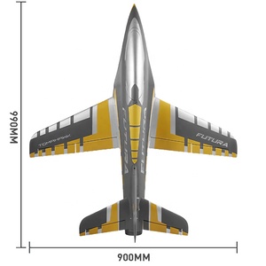 FMS Futura 64mm EDF RC Jet Kit PNP la migliore esperienza sportiva RC con ventole a 11 pale e tecnologia acrobatica ad alta velocità - Product Image 6