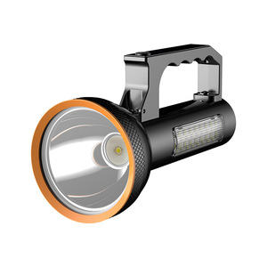 Lampe torche LED portable en alliage d'aluminium 4000mAh, lumière de travail COB haute luminosité, éclairage de pêche en plein air - Product Image 1