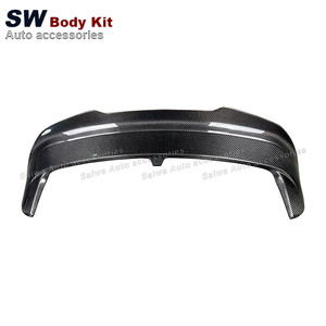 Aileron arrière en fibre de carbone pour Volkswagen <span class=keywords><strong>Golf</strong></span> <span class=keywords><strong>8</strong></span> MK8 GTI R Upgrade Modification Kit de performance aérodynamique volets d'aile arrière - Product Image 6