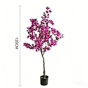 High Quality Real Touch Artificial Silk Bougainvillea <b>Trees</b> Durable Indoor Desktop Plants - Product Image 2