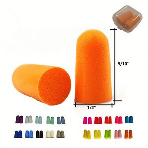 Tapones para los Oídos de PU con Logotipo Personalizado, Tapones para los Oídos con Estuche para Dormir, Trabajar, Viajar, Bloqueo de Sonido - Product Image 2