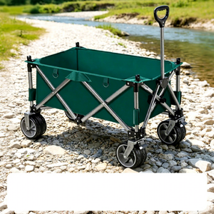 Carrito Plegable de Alta Calidad para Compras, Todoterreno, con Ruedas, de Algodón Oxford, con Cuatro Frenos, para Playa - Product Image 1