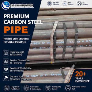 SAW A106 Gr.B A179 Primed 114.3mm Sch120 JIS G3454 Carbon Steel Pipe with Durable Construction Grade - Product Image 1