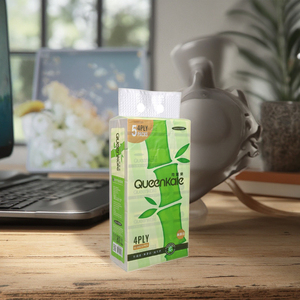 Muestra gratis de papel tisú facial de bambú suave personalizado, paquete personalizado de papel tisú facial para uso doméstico - Product Image 3