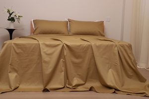 Bộ đồ giường cotton 4 mảnh 100% thân thiện với da & thoải mái bộ đồ giường bằng cotton tinh khiết & thoáng khí - Product Image 3