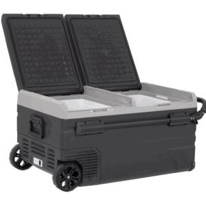Nevera Portátil para Auto, Congelador Eléctrico, Caja de Hielo, 12v 24V AC 100-240v, Compresor de CC para RV, Refrigerador de 12v - Product Image 1