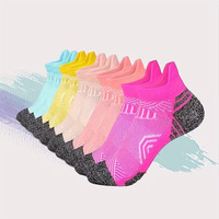 Chaussettes bateau en coton, coupe basse, respirantes, anti-humidité, chaussettes de sport pour hommes et femmes, logo personnalisé