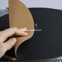 GOKA Fabricant de platines de haute qualité, tapis antidérapant en liège et EVA de 3,5 mm d'épaisseur, tapis pour disques vinyles, diamètre 300 mm