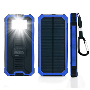 Alimentation mobile haute énergie 20000mah <span class=keywords><strong>Chargeur</strong></span> de <span class=keywords><strong>batterie</strong></span> <span class=keywords><strong>solaire</strong></span> étanche pour téléphones mobiles - Product Image 2