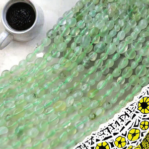 Venta al por Mayor de Cuentas de Piedra Natural de 15 Hilos, 6*8mm, Cuentas Sueltas Sin Forma para Hacer Joyas, Pulseras y Collares - Product Image 3