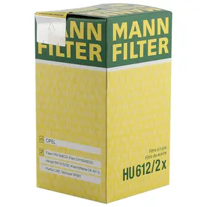 масляный фильтр fzx750 Suppliers-Немецкий Оригинальный масляный фильтр MANN HU612/2X с сертификатами проверенного поставщика для Toyota OEM 1109R6 9463704780 1109AN
