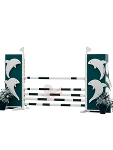 Outdoor-Grade Reed Horse <strong>Jumps</strong>: All-Weather <strong>Show</strong> Jumping Equipment - Product Image 3
