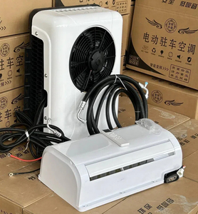 Climatiseur silencieux à onduleur 12V, climatiseur 24V DC pour semi-remorque, unité de climatisation de stationnement à double circuit - Product Image 2
