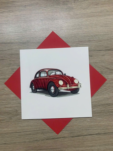 Carte de vœux en papier faite à la main en forme de cœur 3D, avec quilling, estampillage doré, pour la fête des mères - Product Image 3