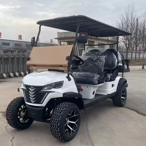 Carrito de Golf Eléctrico de 6 Plazas, Color Blanco, con Control Remoto, Personalizado, con Autonomía de 90 km y Cargador Inteligente - Product Image 5
