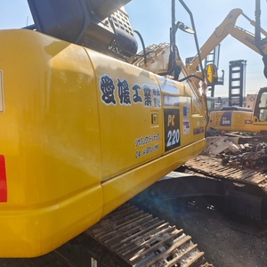 รถขุดไฮดรอลิกแบบตีนตะขาบ Komatsu PC220 มือสอง รุ่นปี 2024 น้ำหนัก 22 ตัน เครื่องยนต์ 123 กิโลวัตต์ พร้อมเกียร์ ปั๊ม สภาพดี - Product Image 1