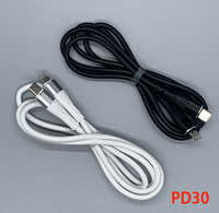 Type-C à Type-C Iphone PD Câble de charge en cuivre pur Type-C Micro USB 3.0 Connecteur Câble de données pour la vente en gros