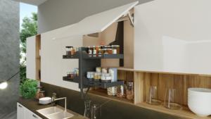 Muebles de Cocina Modulares con Acabado Lacado de Australia, Gabinetes de Cocina Modernos Personalizados con 12 Años de Experiencia de Fábrica - Product Image 5